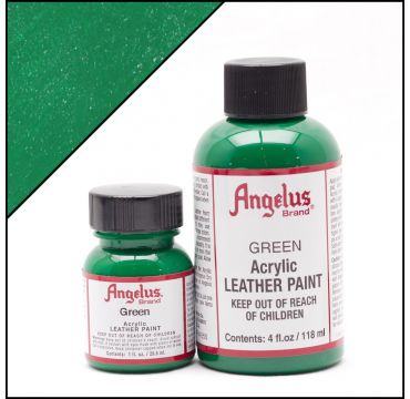 Pintura para cuero de Angelus, verde