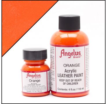 Pintura para cuero de Angelus, naranja
