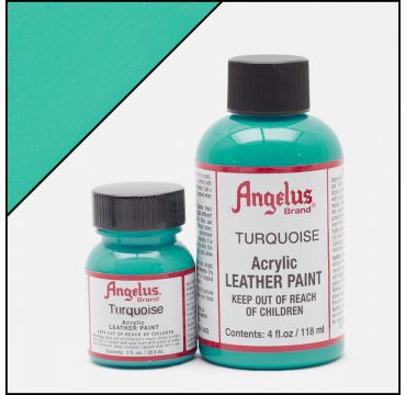 Pintura para cuero de Angelus, turquesa