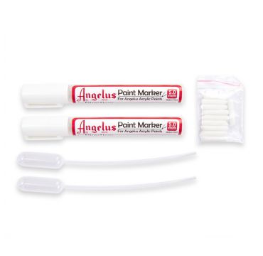 Set de rotuladores de pintura de 5 mm vacíos de Angelus
