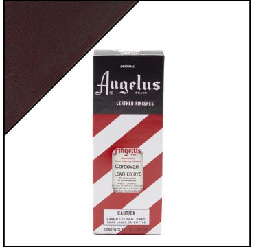 Tinte para cuero de Angelus, negro Cordovan 88 ml
