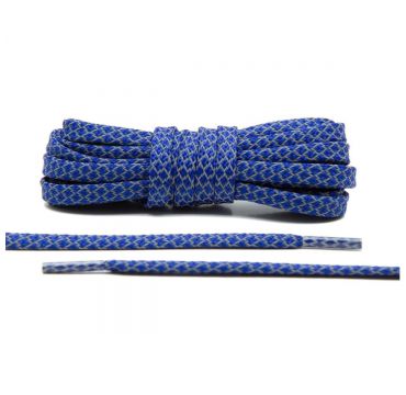 Laces reflective 1.0 sapphire flat