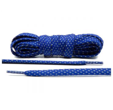 Laces reflective 2.0 sapphire flat